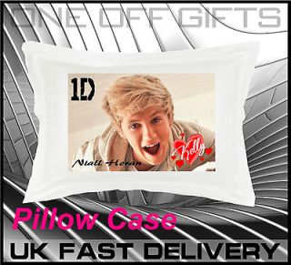 1D Personalised Oxford Pillow Case White, Great Gift for all 1D Fans