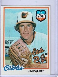 Newly listed 1978 Topps #160 Jim Palmer