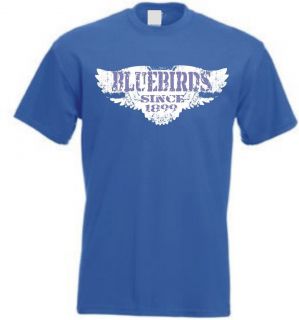 Cardiff City Wings Style Football FC T Shirt