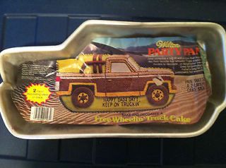 Free Wheelin Truck Cake Pan Wilton from 1980 Pan # 502 1565 Rare