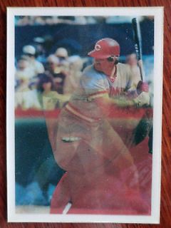 Pete Rose 1986 Sportflics Sample Promo Test Issue #43 Cincinnati Reds
