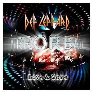 DEF LEPPARD mirror ball live and more 2CD+ DVD SET