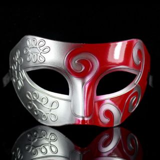 New Silver and Red Cosplay Venetian Costume Masquerade Carnival Party