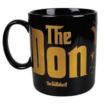 NEW GIANT GODFATHER THE DON MUG TEA COFFEE CUP NOVELTY CORLEONE MAFIA