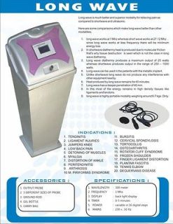 Physiotherapy & Pain Relief Machine Longwave diathermy For joints