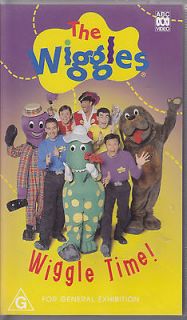 PAL VHS VIDEO TAPE  THE WIGGLES WIGGLE TIME