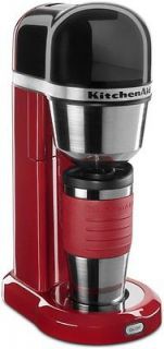 New KitchenAid Personal Coffee Maker kcm0402er Red included 18 oz