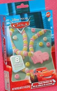 Cars 2, Lightening McQueen EDIBLE CANDY NECKLACE ,WILTON, 8 IN KIT