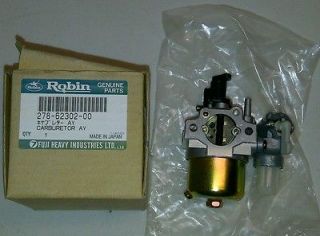 Robin Carburetor 278 62302 00 G enuine Parts Subaru E X210D