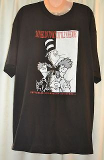 BNWT Cat in the Hat Scarface Say Hello to my Little Friends T Shirt