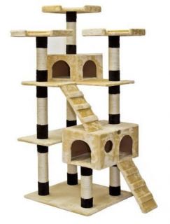 Cat Tree Toy Bed House Scratcher Post Furniture F2084