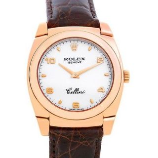 Rolex Cellini Cestello 18K Rose Gold Watch 5320/5