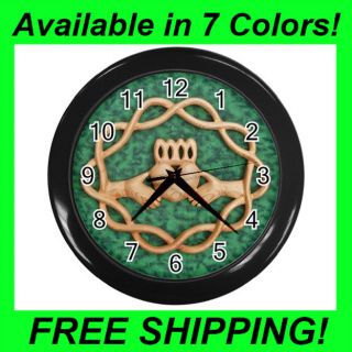 Celtic Knot Design   Wall Clock (Choose from 7 Colors)  PP1089