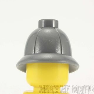 Lego Minifig Safari Pith Hat Indiana Jones Headgear   NEW   Dark