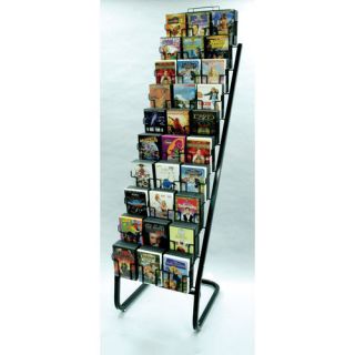 New 30 Pocket DVD Floor Display Rack Holds 150 DVDs