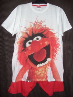 BRAND NEW IN PACK DISNEY CARTOON CHARACTER MUPPETS ANIMAL MENS SHORTIE