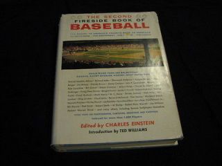 Fireside Book Of Baseball By Charles Einstein Ted Williams Intro 1958