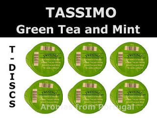 Tassimo T DISCS Twinings GREEN TEA AND MINT Capsules