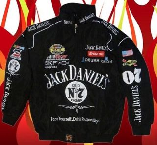JACK DANIELS Crew Jacket Coat Racing Bourbon Nascar Motor Sports