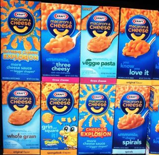 KRAFT MACARONI & AND CHEESE DINNER (3 PACK) ~ MANY CHOICES * PICK ONE