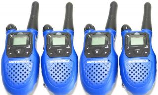 Motorola MC220 FRS GMRS 2 WAY Radio Walkie Talkie AA QT 16miles USA