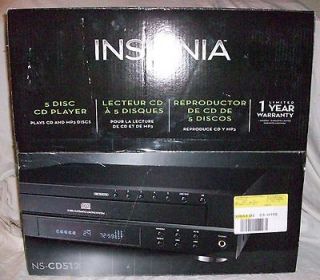 Insignia™   5 Disc CD Changer