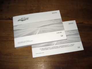 2011 Chevy HHR Wagon LS LT Panel Owner Manual 11 002