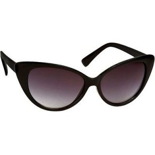 NEW   Womens Kardashian sty le Retro CAT EYE Sunglasses UV400   Black
