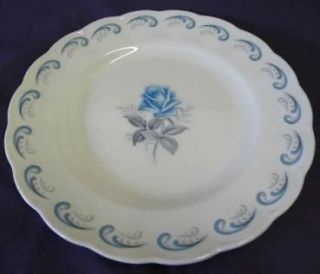 GRINDLEY CHINA BLUE ROSE PATTERN DINNER PLATE