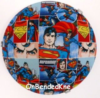 SUPERMAN Ceiling Light Lamp Hand Crafted ROUND CLIP FLUSH MOUNT Super
