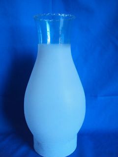 HURRICANE GONE WITH THE WIND OIL TABLE LAMP BIG CHIMNEY 3.50 FITTING