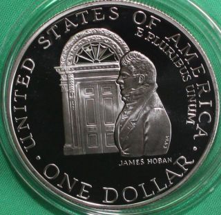 1992 White House Silver Dollar Proof Coin ONLY US Mint Commemorative
