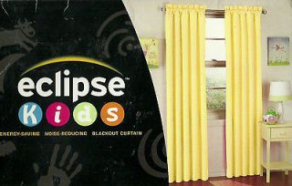 NEW~set 2 PANELS~63 long~Eclipse Kids* Room darkening curtains