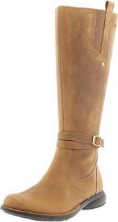 Womens 41142 Tetra Strap Waterproof Leather Riding Boots [ Chestnut