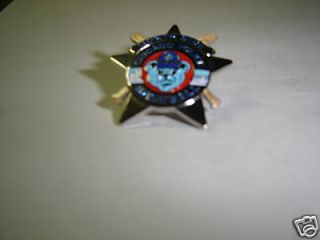 Chicago Police Baseball Cubs Badge Lapel Tie Pin