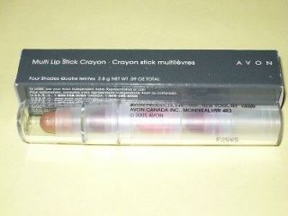 NIP Avon Multi Lip Stick Crayon Warm Chaud