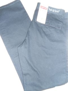 JEANS Skinny Fit Low Rise Extra Slim Navy Chino Pants 16R 28 X 28
