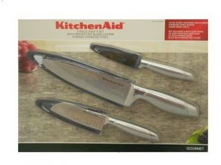 Kitchenaid Gourmet Knife Set 3 Pieces Chefs Set