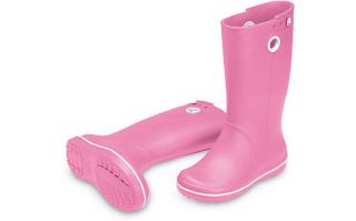 NIB Crocs Crocband™ Jaunt Welly Women Boot Pink 6, 7, 8