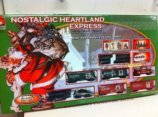Life Like HO Train Set Nostalgic Heartland Express Christmas Rockwell