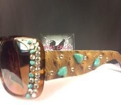 NEW 2013 PHAT CHICK WEST BLING WESTERN COWGIRL LADIES SUNGLASSES