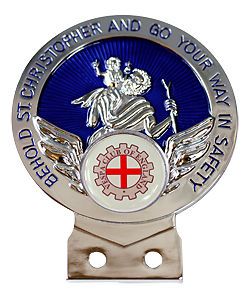 Vespa Club of England St Christopher Car Badge +Tools Choice of 3