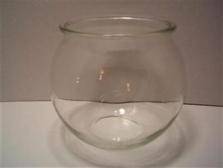 Fish Bowl Vase Terrarium Aquarium Gold Fish/Betta Bowl Clear Glass