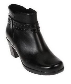 Clarks Bendables new Dream Belle Leather Ankle Boots w/ Strap PICK