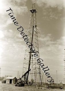 Oil Derrick, Oklahoma City, Oklahoma   1939   Historic Photo Print