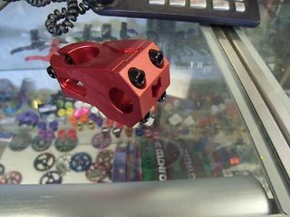 MUTINY BIKES LIFTED V2 FRONT LOAD RED 1 1/8 BMX STEM