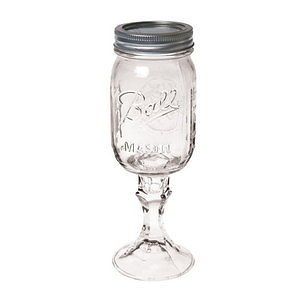 Redneck Mason Jar Wine Glass