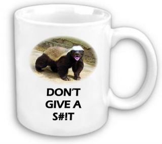Honey Badger Dont Give A S#T Coffee Mug