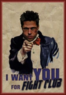 FIGHT CLUB I WANT YOU UNCLE DURDEN T SHIRT