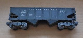 LIONEL #6456 LEHIGH VALLEY HOPPER CAR,(BLACK)